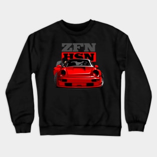 Porsche 911 964 RWB - PAPAYA STREETART Crewneck Sweatshirt